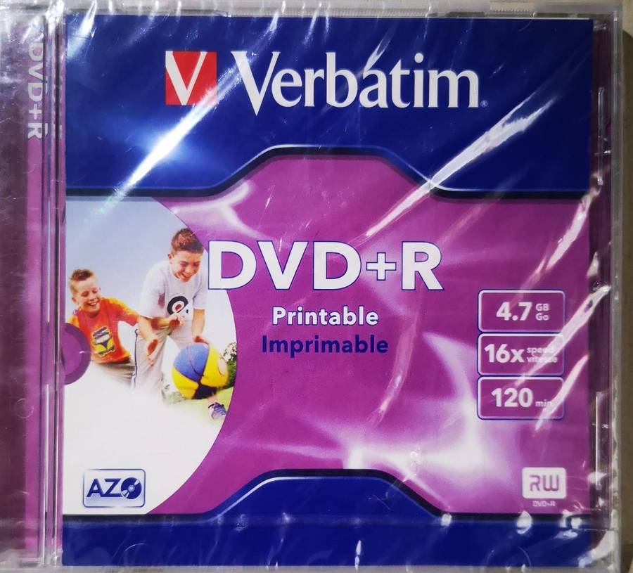 Verbatim DVD+R [New]
