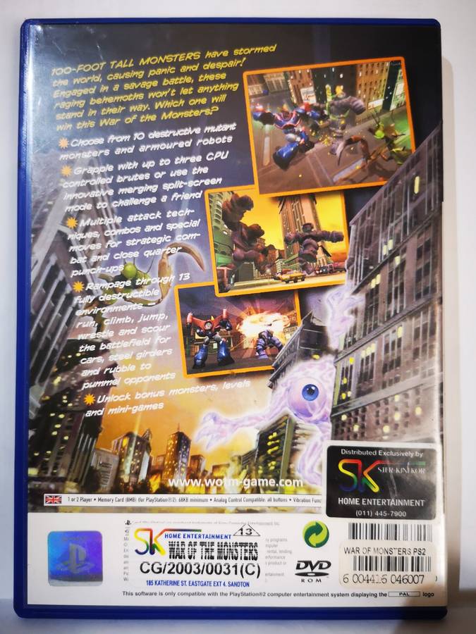 War of the Monsters (PS2)