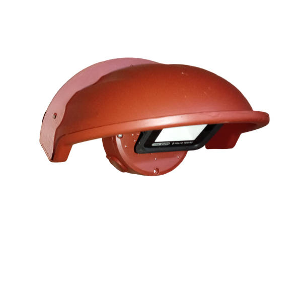 Universal Sun Rain Dust Antiglare Shield For Security Cameras and Outdoor Fixtures ( Pack Of 4 Pcs)