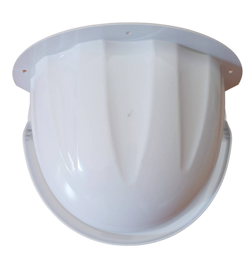 Universal Sun Rain Dust Antiglare Shield For Security Cameras and Outdoor Fixtures ( Pack Of 4 Pcs)