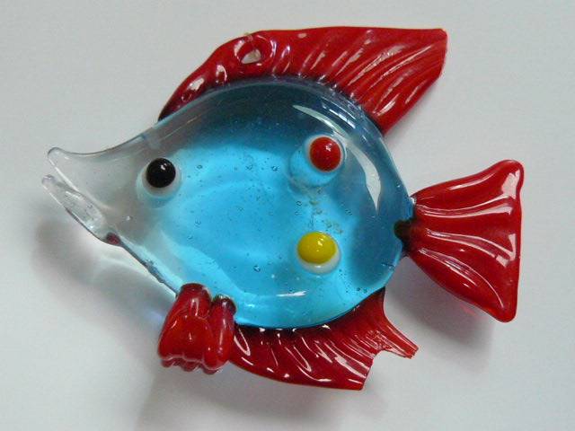 MURANO FISH GLASS ORNAMENT