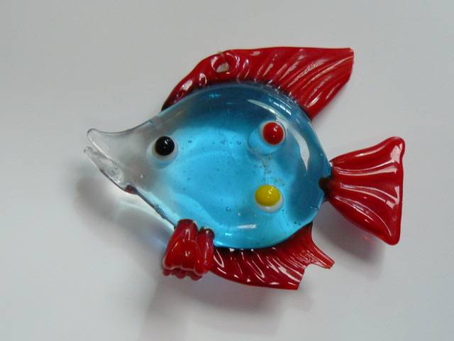 MURANO FISH GLASS ORNAMENT