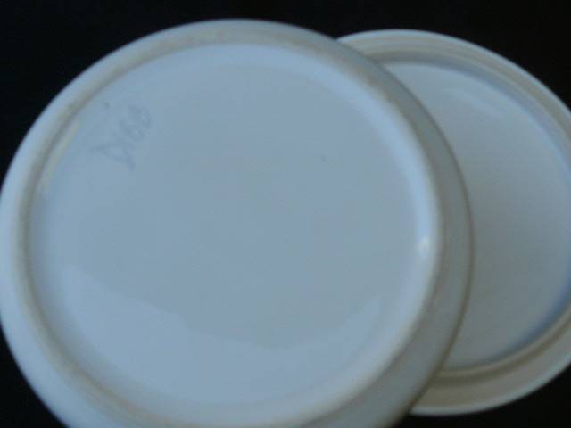 STUNNING  HAND PAINTED PORCELAIN, GLAZED TRINKET BOX