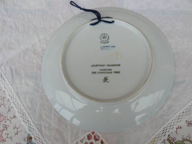 Porcelain Copenhagen plate