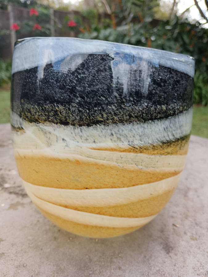 Murano Marble Effect Vase