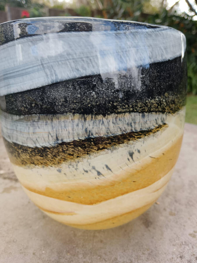 Murano Marble Effect Vase