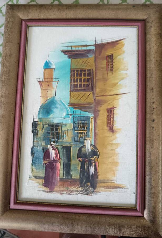 Pair of Morrocan Landscape Paintings