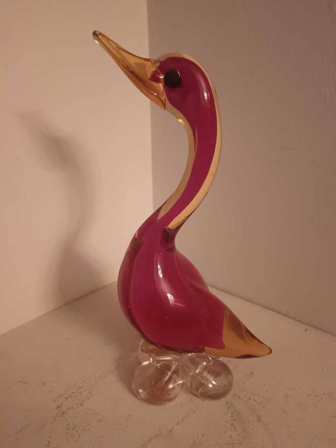 Vintage Murano Duck