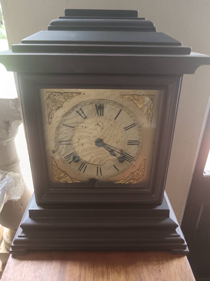 Wooden Ansonia Mantle Clock