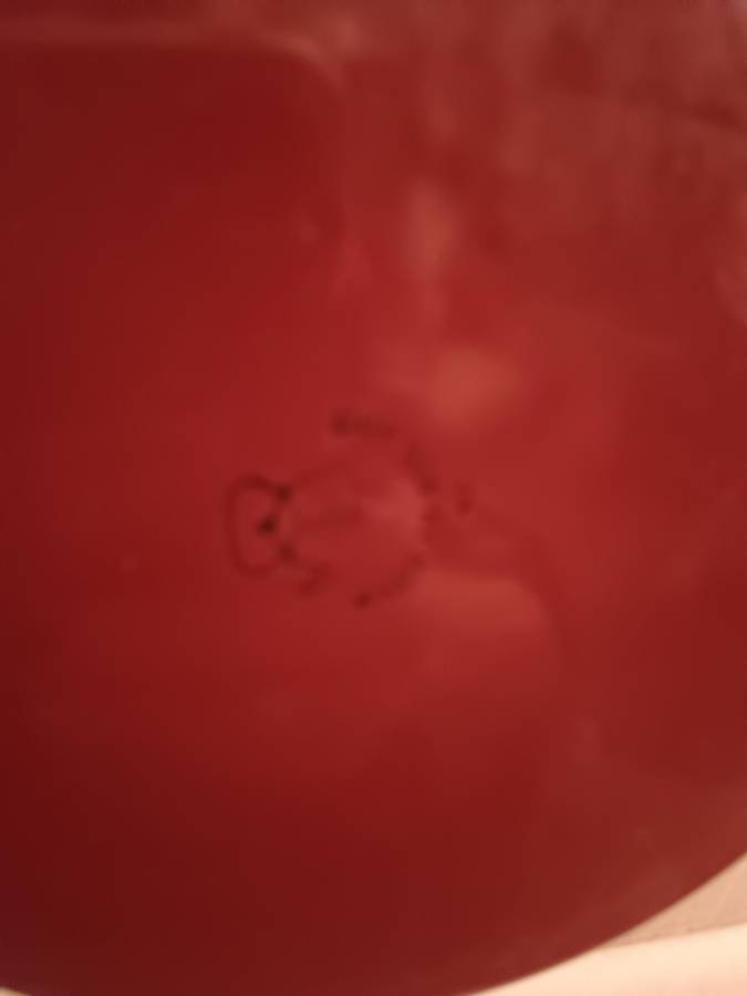 Brown Enamel Large Saucepan with Pouring Sprout Made in Poland