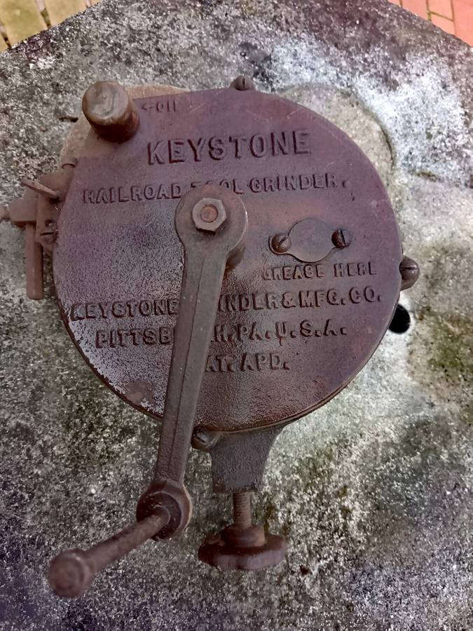 Vintage Keystone Railroad Tool Grinder