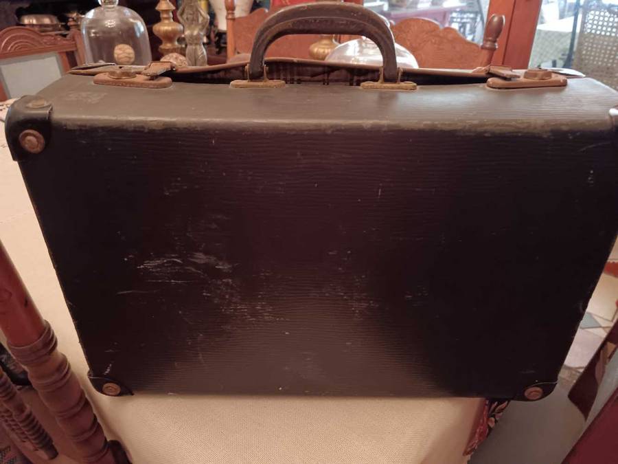 Vintage Suitcase with Fairy Dance Picture