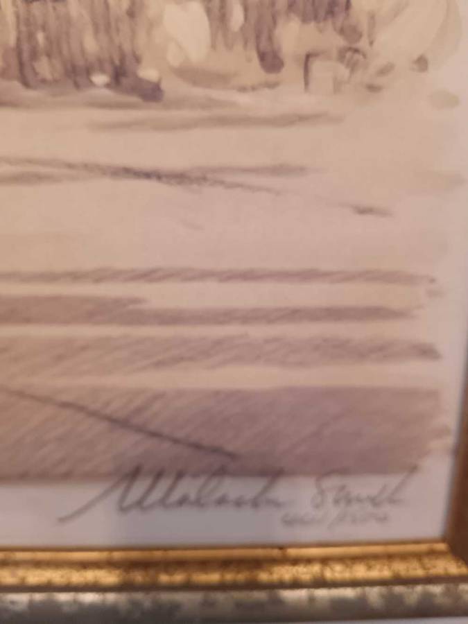 Malachi Smith Limited Edition Print 441 of 1500 Raadsaal Pretoria