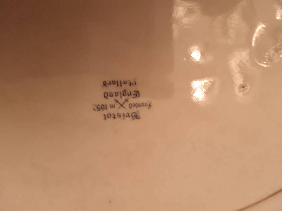 Bristol Mallard Design Platter C1930