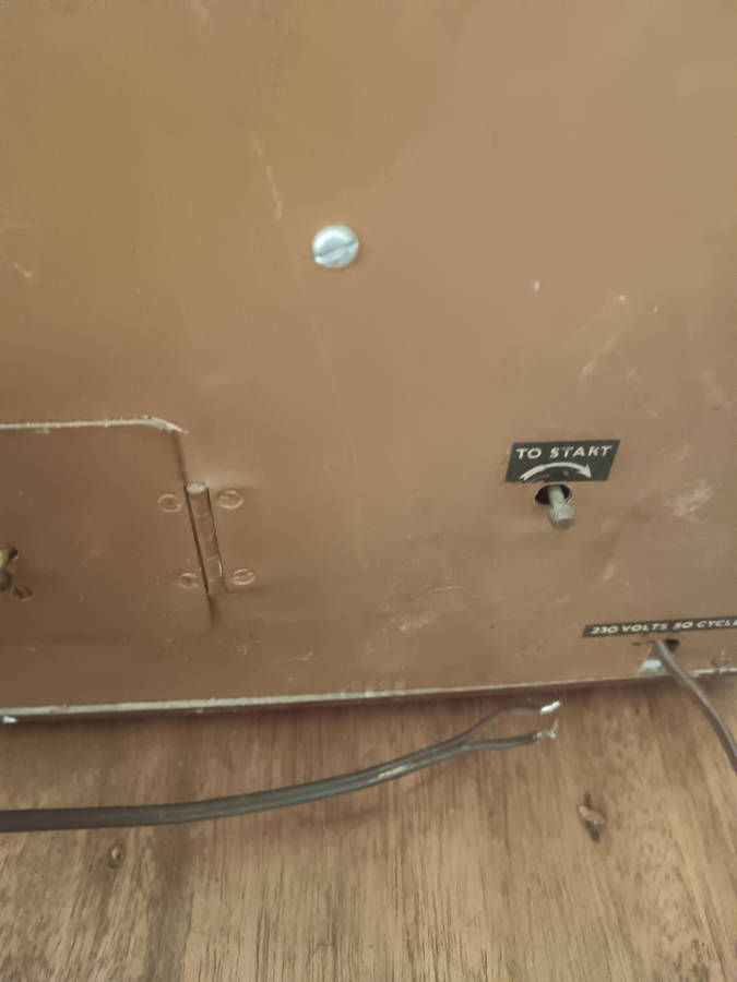 Art Deco Vitascope Clock - Untested