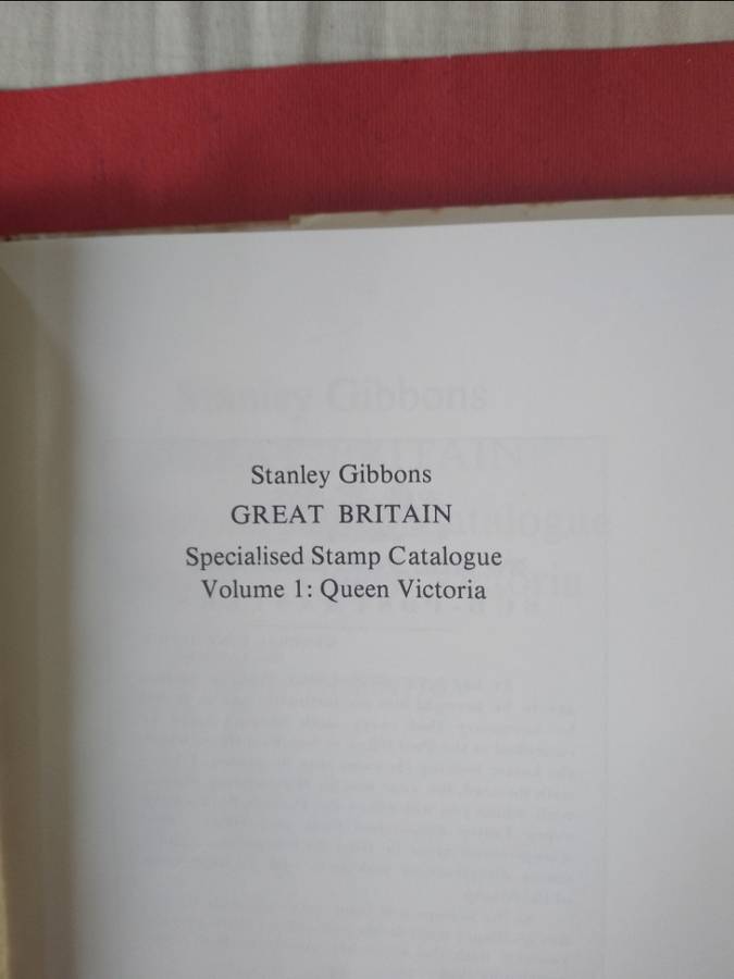 GB PENNY BLACK/BLUE CATALOGUE 1983 FOR PLATE NUMBERS -MUST HAVE FOR COLLECTORS OF THEM !!