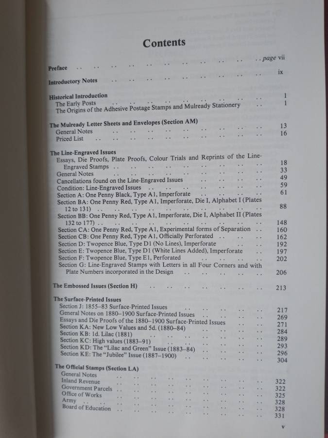 GB PENNY BLACK/BLUE CATALOGUE 1983 FOR PLATE NUMBERS -MUST HAVE FOR COLLECTORS OF THEM !!