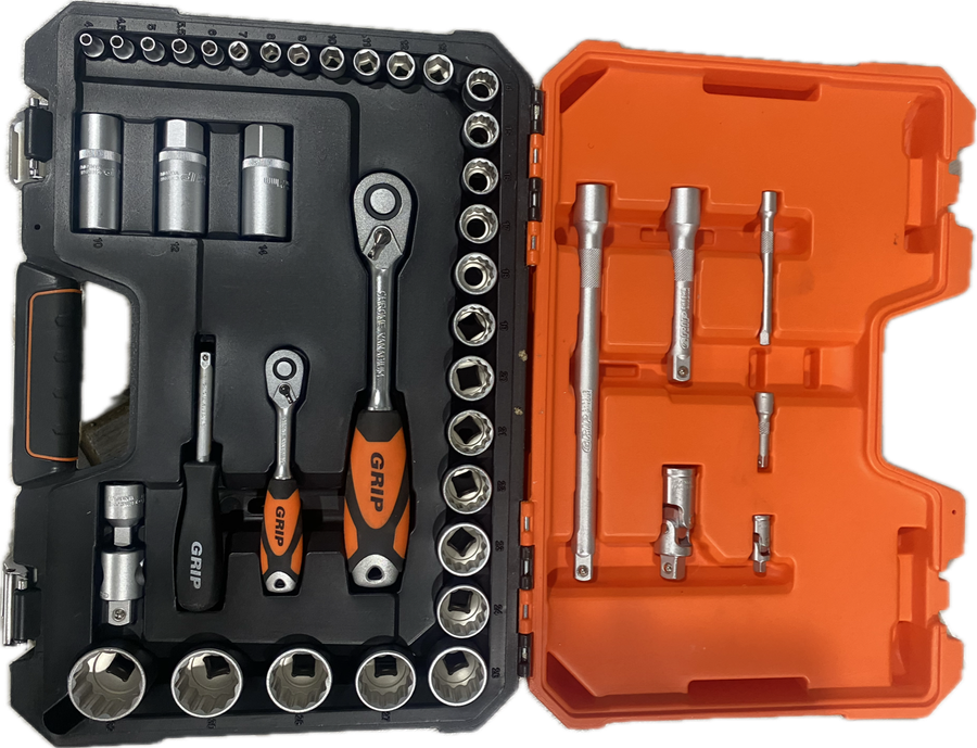 *Sealed* Grip 42pc Socket Set