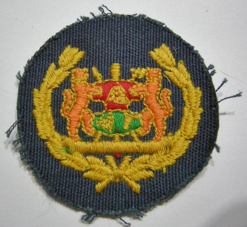Bophuthatswana Rank Badge Embroidered on Material