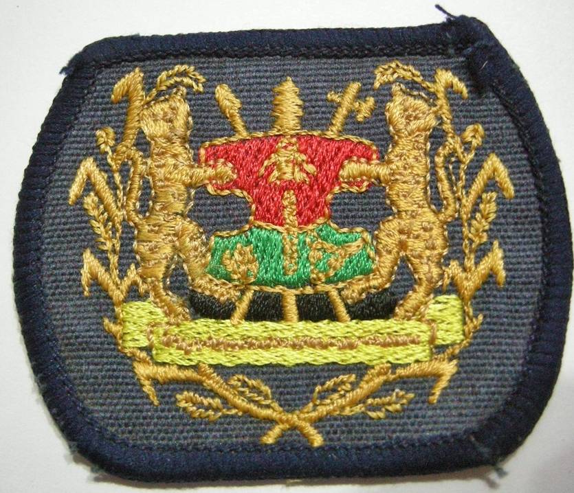 Bophuthatswana Rank Badge Embroidered on Material