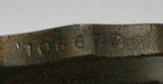 Full Size SADF Good Service Medal 10 Yrs Bronze Double Face Suspender Numbered 106673 on Rim
