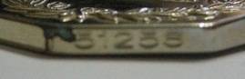 Full Size Southern Africa Medal Double Face Suspender Tall Grass Poor Detail Nr Engraved on Rim