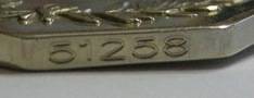 Full Size Southern Africa Medal Double Face Suspender Tall Grass Poor Detail Nr Engraved on Rim
