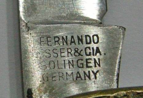 Johan van Riebeeck Pocket Knife Solingen Germany