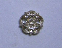 Silver Rose Ribbon Device