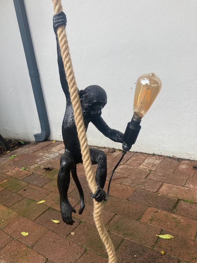 Monkey Hanging Light ( 58 cm )