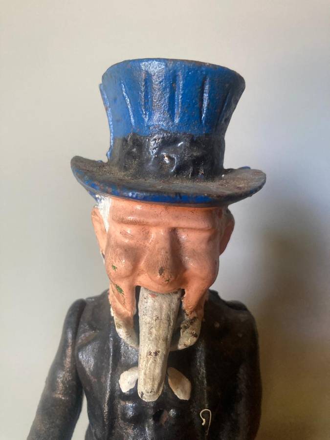 Vintage Cast Iron Moneybox ( 28 cm )