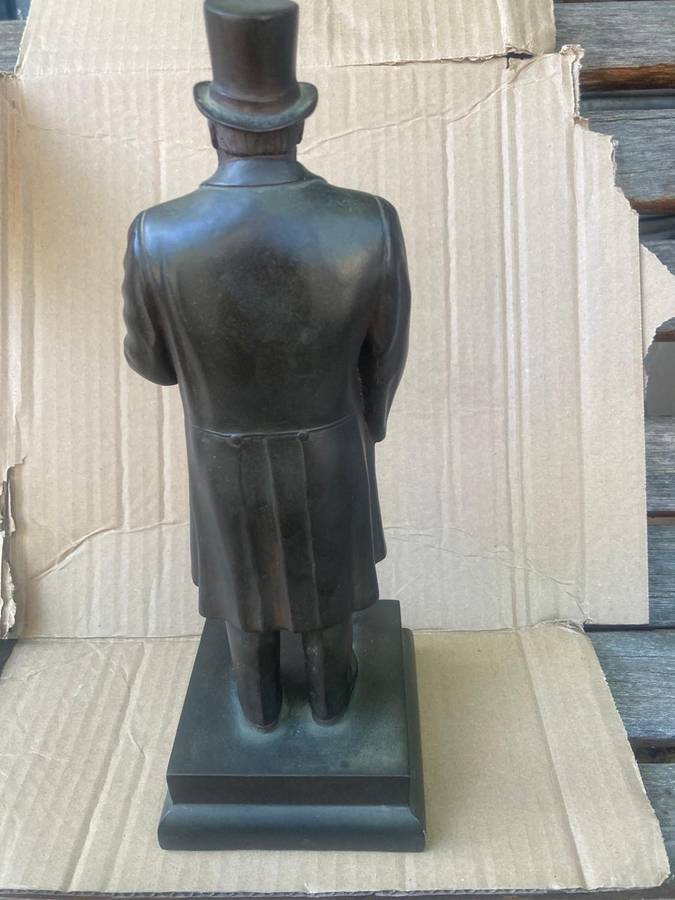 Paul Kruger Sculpture by Johan Steynberg 1964( 30 cm )