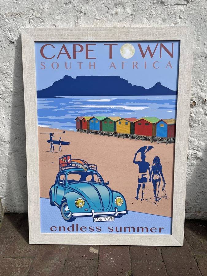 Vintage Cape Advertising Poster (1) ( 78 x 58 cm)