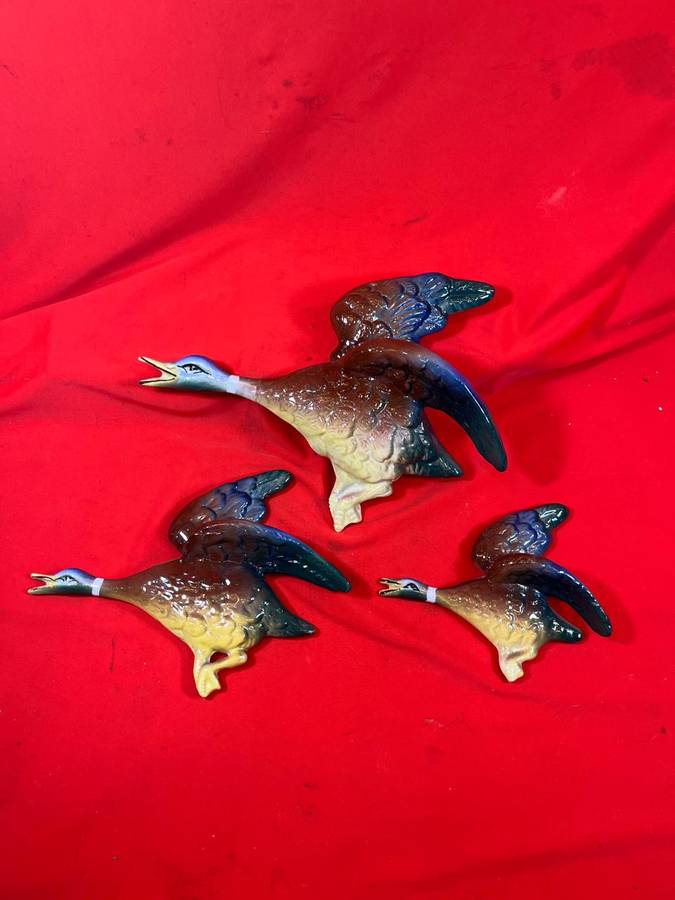 Set of 3 Lucia Flying Ducks