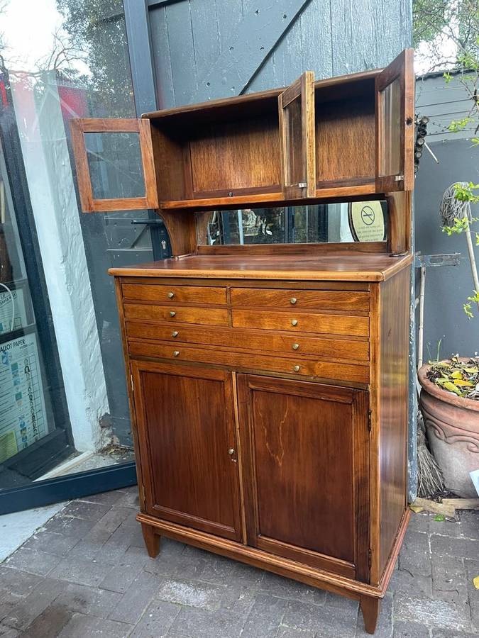 Mahogany Dental Cabinet ( 150 x 84 x 40 cm )