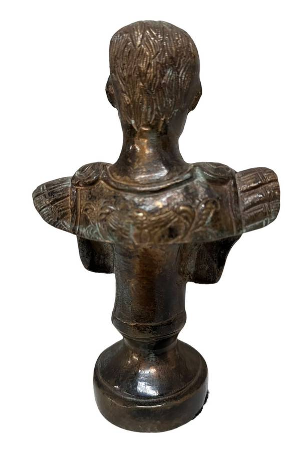 Bronze Bust of Julius Ceasar ( 17 cm )