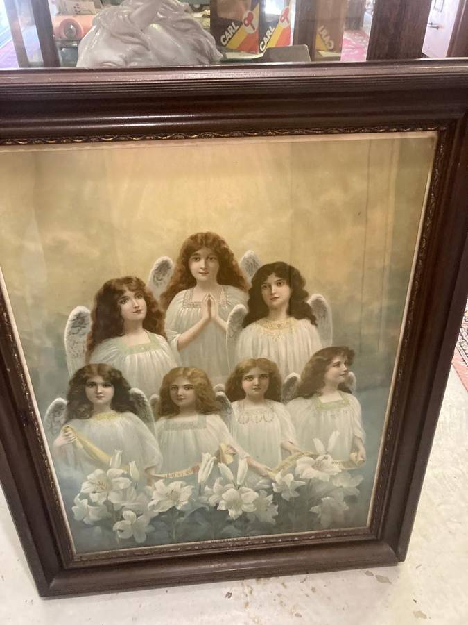 Rare Print: The Heavenly Choir( 76 x 60 cm )