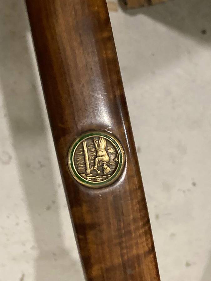 Rare Coalminers Deputy Walking Stick/ Measure Tool ( 89 cm )