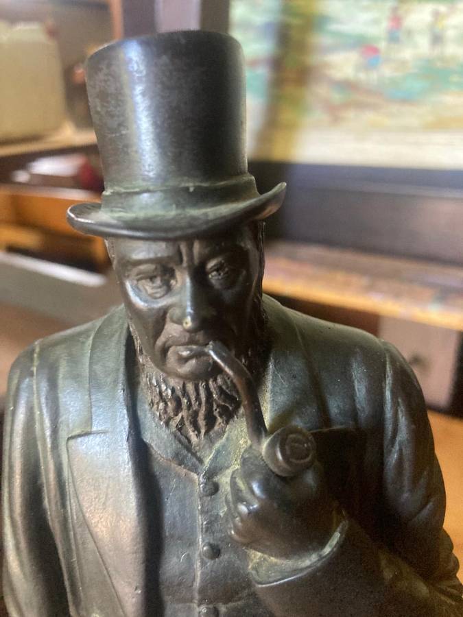 Paul Kruger Sculpture by Johan Steynberg 1964( 30 cm )