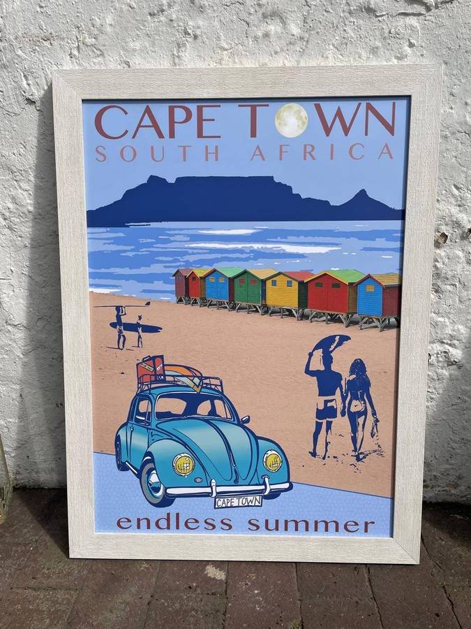 Vintage Cape Advertising Poster (1) ( 78 x 58 cm)