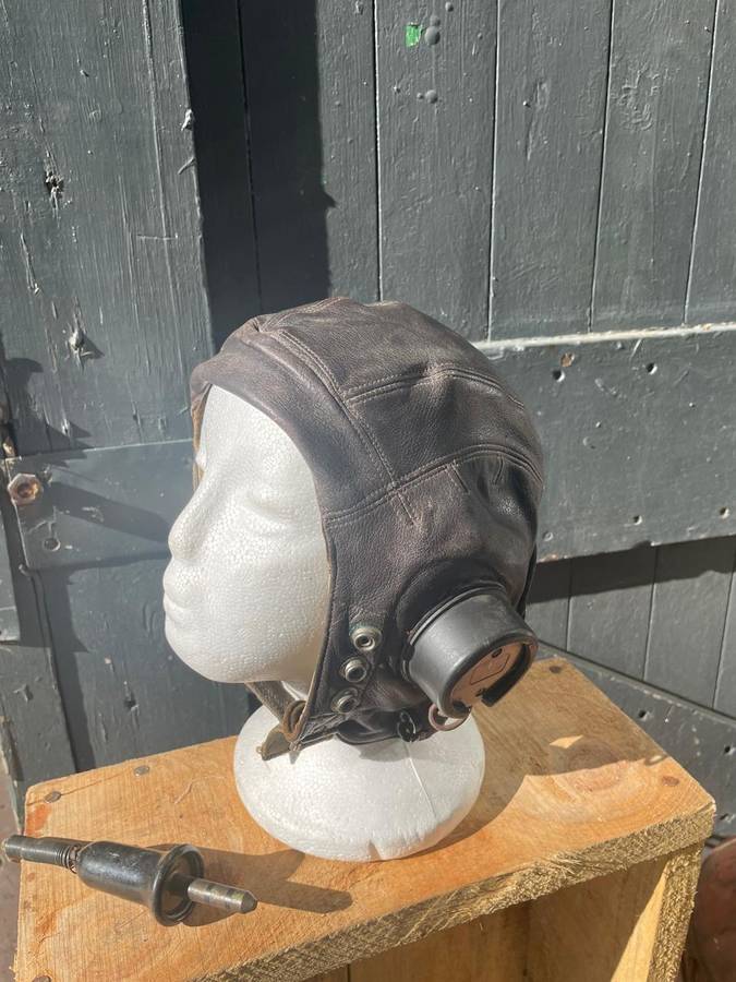 WW 11 RAF Pilots Helmet