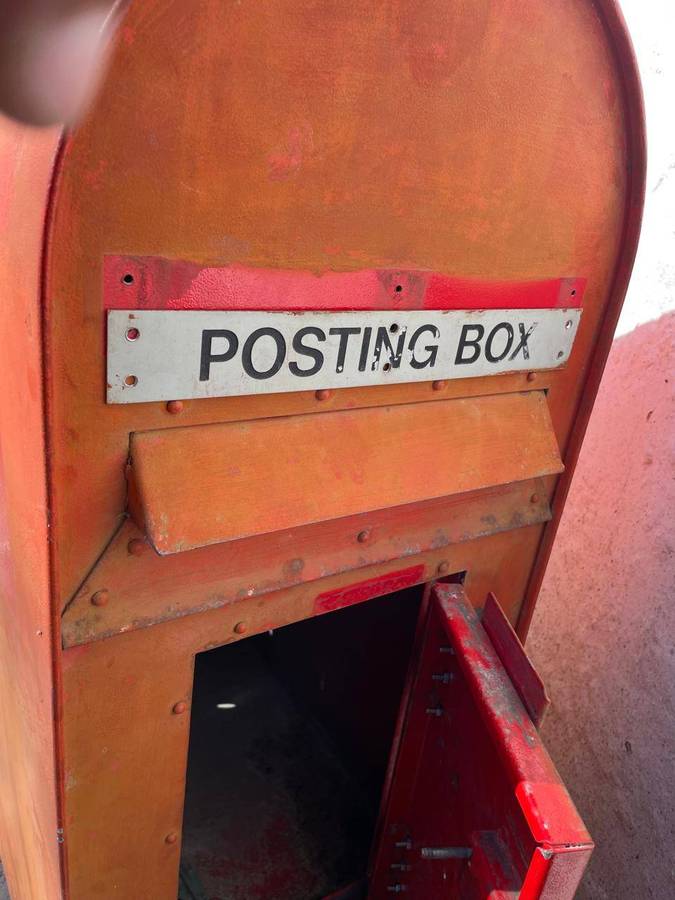 Vintage SA Postbox