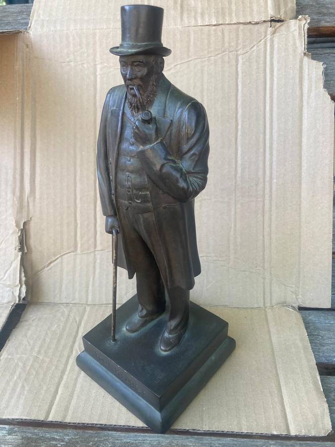 Paul Kruger Sculpture by Johan Steynberg 1964( 30 cm )