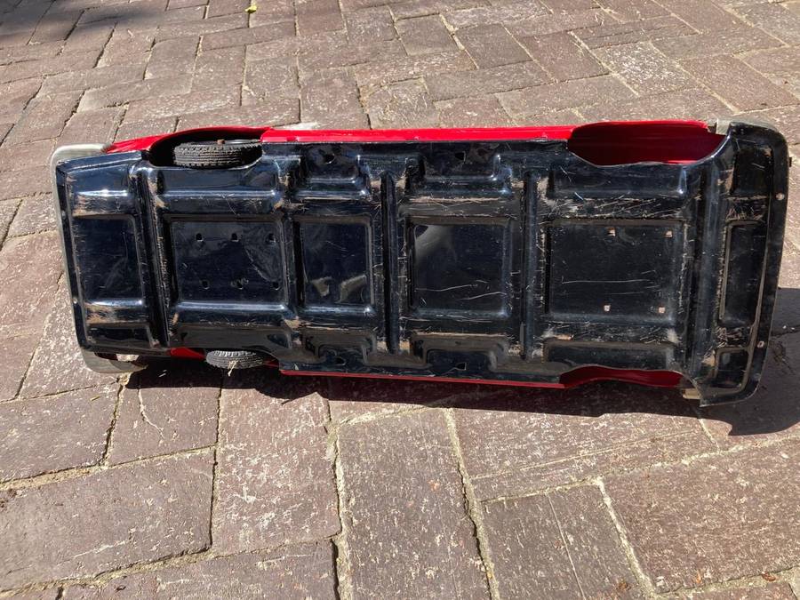 Japanese Tinplate mercedes ( 60 cm ) Incomplete