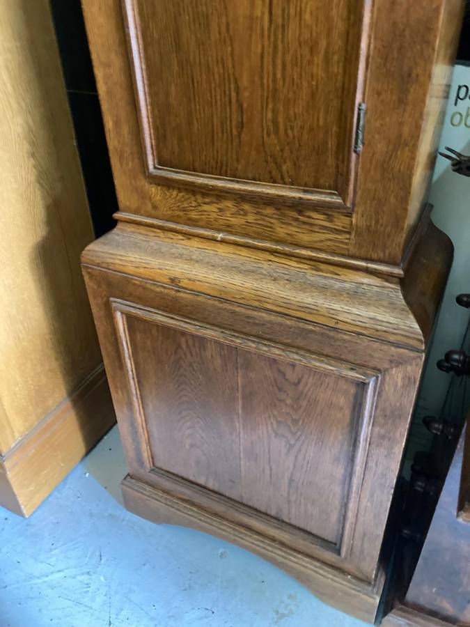 Rare Oak Longcase Clock circa 1780 , ( 212 c 53 x 26 cm )Working