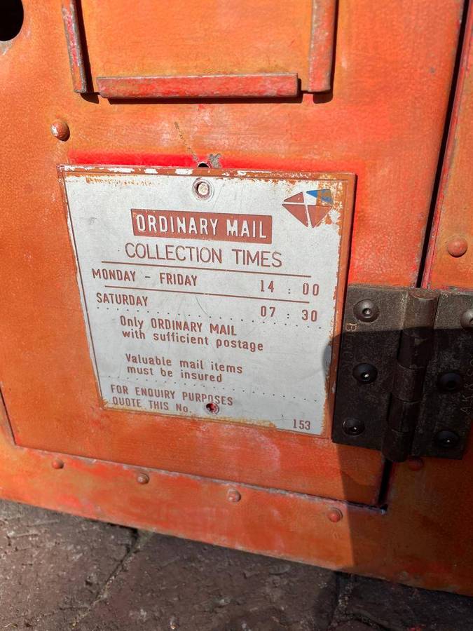 Vintage SA Postbox
