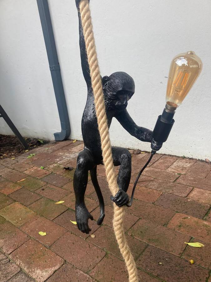 Monkey Hanging Light ( 58 cm )
