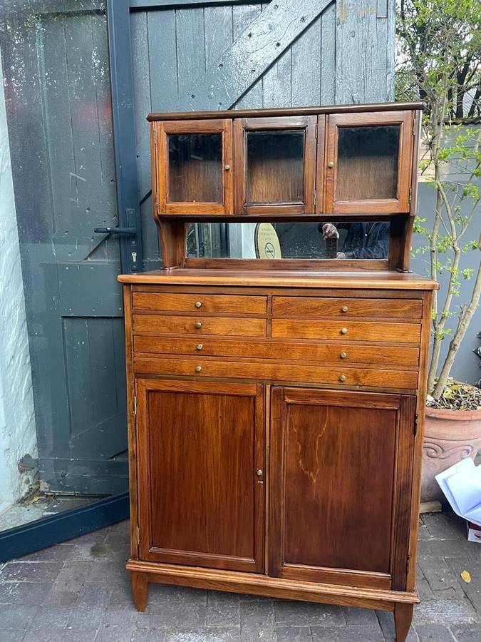 Mahogany Dental Cabinet ( 150 x 84 x 40 cm )