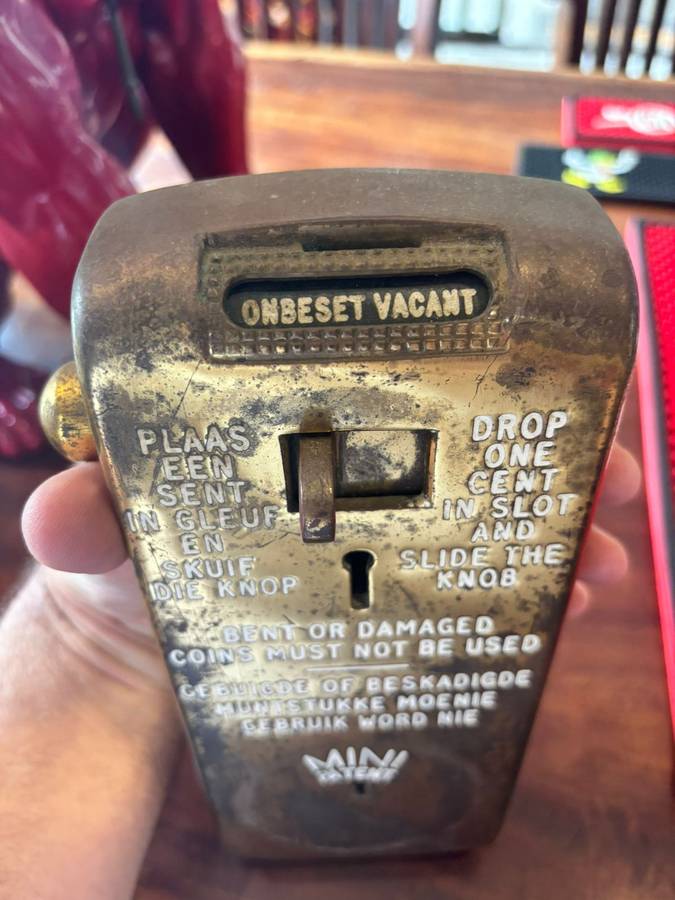 Brass Restroom Locking System ( Working )