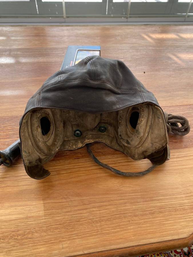 WW 11 RAF Pilots Helmet